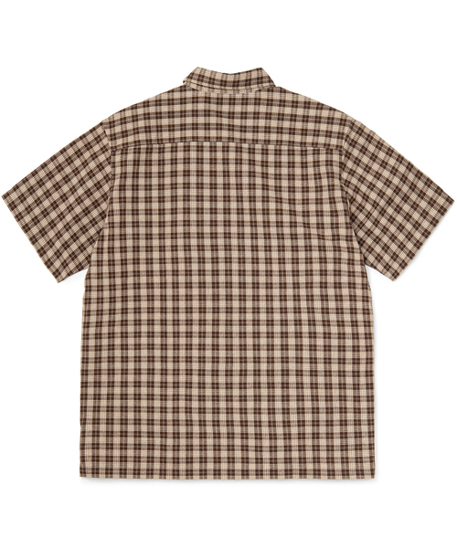BOTT(ボット)の「BoTT / ボット Plaid S/S Shirt(シャツ/ブラウス・メンズ・グリーン/ブラウン・MEDIUM/LARGE)」の3枚目の写真