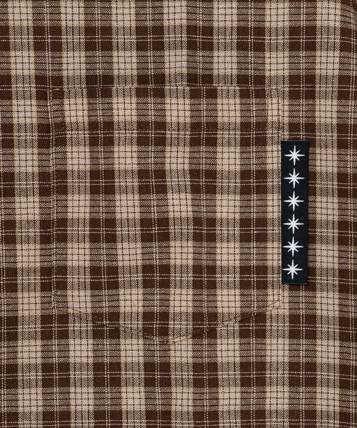 BOTT(ボット)の「BoTT / ボット Plaid S/S Shirt(シャツ/ブラウス・メンズ・グリーン/ブラウン・MEDIUM/LARGE)」の5枚目の写真