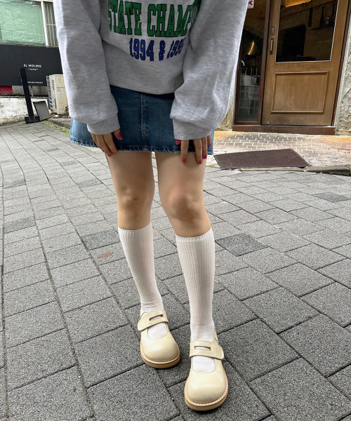 hippu(ヒプ)の「Square Jane Ivory(バレエシューズ・レディース・その他・23.5cm/24cm/24.5cm/25cm/25.5cm/22cm/22.5cm/23cm)」の4枚目の写真
