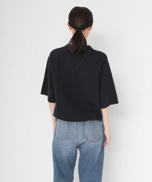 URBAN RESEARCH(アーバンリサーチ)の「コットンカシミヤハーフスリーブニット(ニット/セーター・レディース・ブルー系その他/グレー/オフホワイト・FREE)」の20枚目の写真