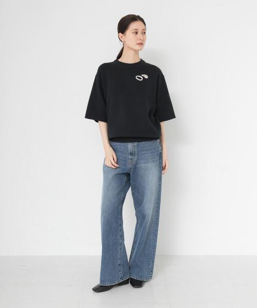URBAN RESEARCH(アーバンリサーチ)の「コットンカシミヤハーフスリーブニット(ニット/セーター・レディース・ブルー系その他/グレー/オフホワイト・FREE)」の21枚目の写真