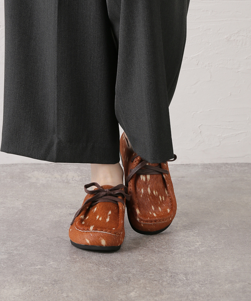 ATELIER BRUGGE(アトリエブルージュ)の「【atelier brugge/アトリエブルージュ】 Oblique moq mules(その他シューズ・レディース・キャメル・LARGE/MEDIUM/SMALL)」の9枚目の写真