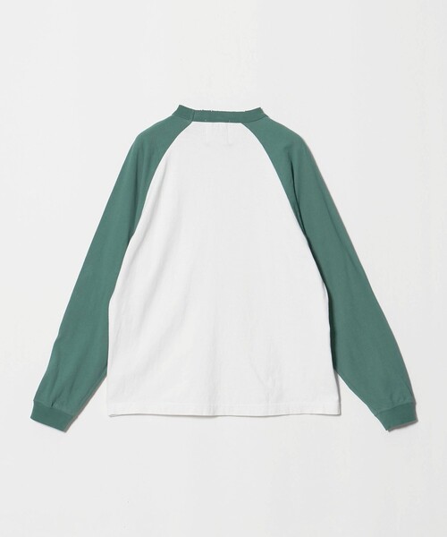 HEAR MY NAME(ヒアマイネーム)の「【別注】<HEAR MY NAME>ラグラン ロングスリーブ Tシャツ(Tシャツ/カットソー・レディース・ネイビー/レッド/オリーブ・FREE)」の10枚目の写真