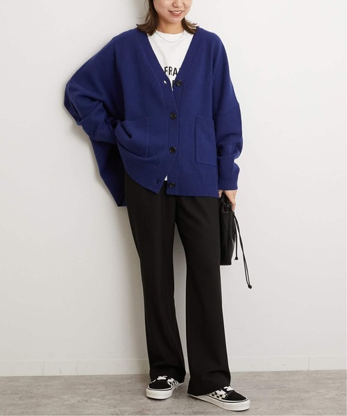 JOURNAL STANDARD relume(ジャーナルスタンダード レリューム)の「《追加2 / 新色》サーモサキソニー裏起毛パンツ(スラックス・レディース・アイボリー・38/40/36)」の2枚目の写真