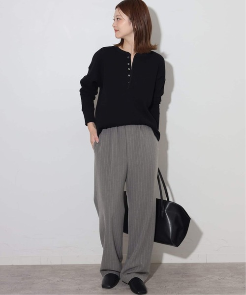 JOURNAL STANDARD relume(ジャーナルスタンダード レリューム)の「《追加2 / 新色》サーモサキソニー裏起毛パンツ(スラックス・レディース・アイボリー・38/40/36)」の9枚目の写真