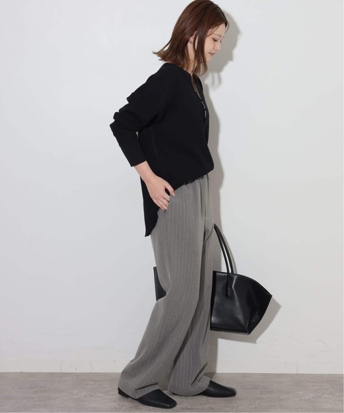 JOURNAL STANDARD relume(ジャーナルスタンダード レリューム)の「《追加2 / 新色》サーモサキソニー裏起毛パンツ(スラックス・レディース・アイボリー・38/40/36)」の10枚目の写真