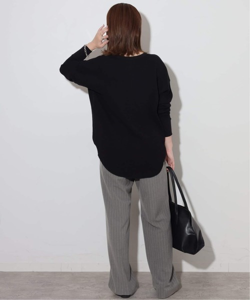 JOURNAL STANDARD relume(ジャーナルスタンダード レリューム)の「《追加2 / 新色》サーモサキソニー裏起毛パンツ(スラックス・レディース・アイボリー・38/40/36)」の11枚目の写真