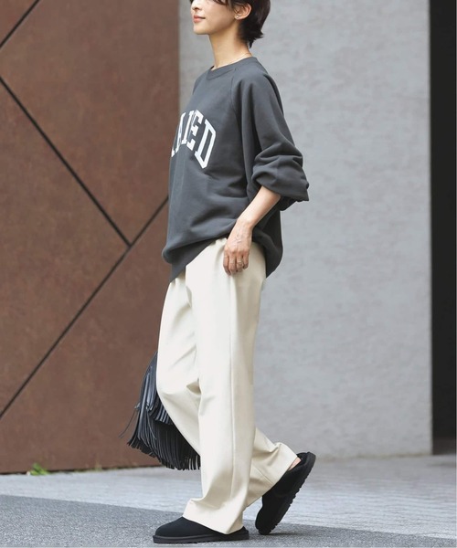 JOURNAL STANDARD relume(ジャーナルスタンダード レリューム)の「《追加2 / 新色》サーモサキソニー裏起毛パンツ(スラックス・レディース・アイボリー・38/40/36)」の16枚目の写真