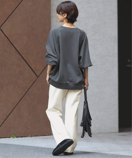 JOURNAL STANDARD relume(ジャーナルスタンダード レリューム)の「《追加2 / 新色》サーモサキソニー裏起毛パンツ(スラックス・レディース・アイボリー・38/40/36)」の17枚目の写真
