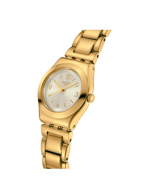 SWATCH(スウォッチ)の「AUREATE GLOW(アナログ腕時計・レディース・イエロー・FREE)」の4枚目の写真