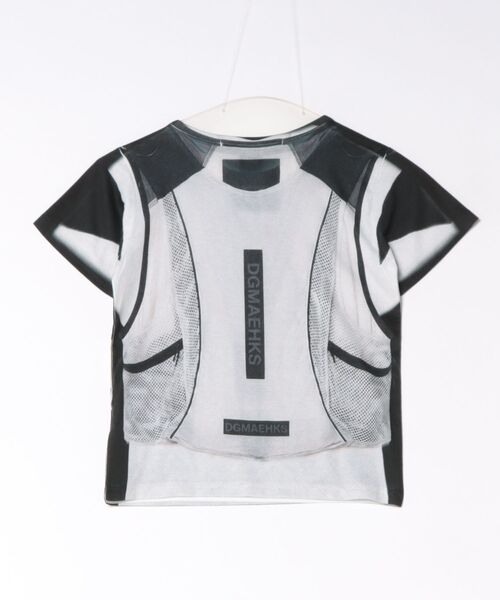 L.H.P(エルエイチピー)の「DOGMA EHKS/ドグマエークス/TROMPE-L'EIL ACTIVEWEAR C-Tee(Tシャツ/カットソー・レディース・グレー・F)」の12枚目の写真
