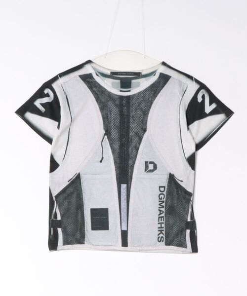 L.H.P(エルエイチピー)の「DOGMA EHKS/ドグマエークス/TROMPE-L'EIL ACTIVEWEAR C-Tee(Tシャツ/カットソー・レディース・グレー・F)」の11枚目の写真