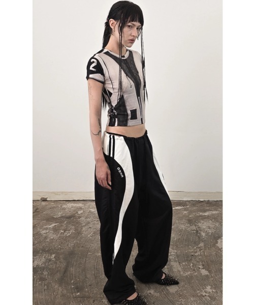 L.H.P(エルエイチピー)の「DOGMA EHKS/ドグマエークス/TROMPE-L'EIL ACTIVEWEAR C-Tee(Tシャツ/カットソー・レディース・グレー・F)」の7枚目の写真