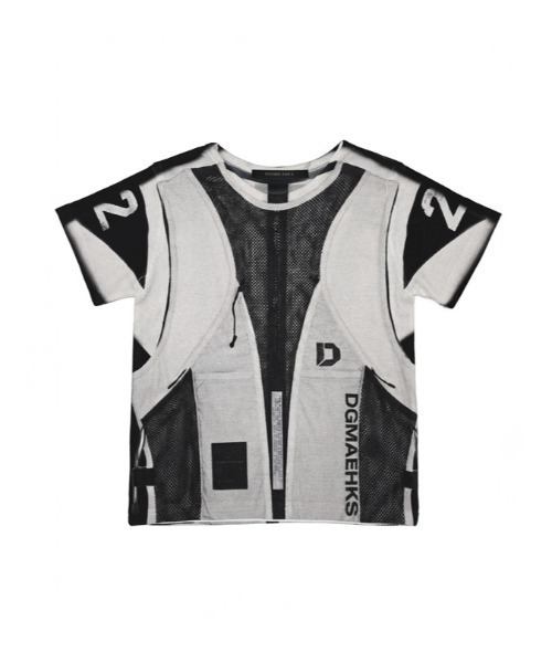 L.H.P(エルエイチピー)の「DOGMA EHKS/ドグマエークス/TROMPE-L'EIL ACTIVEWEAR C-Tee(Tシャツ/カットソー・レディース・グレー・F)」の9枚目の写真
