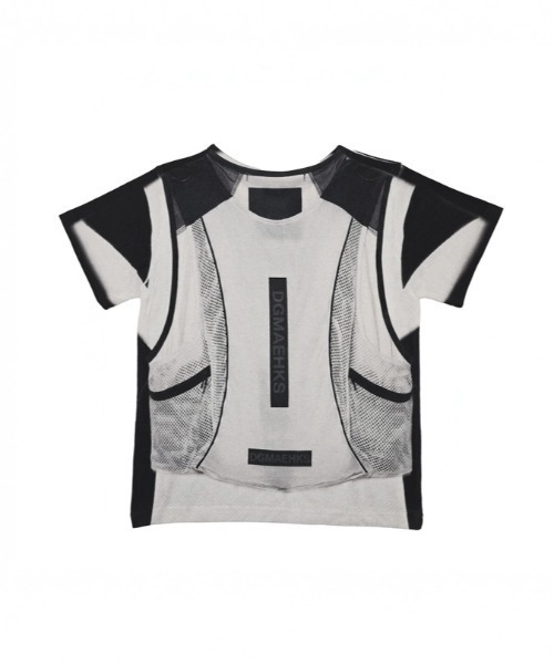 L.H.P(エルエイチピー)の「DOGMA EHKS/ドグマエークス/TROMPE-L'EIL ACTIVEWEAR C-Tee(Tシャツ/カットソー・レディース・グレー・F)」の10枚目の写真