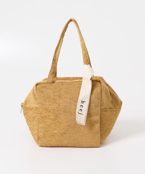 URBAN RESEARCH DOORS(アーバンリサーチドアーズ)の「『別注』beej×DOORS シェニールハンドバッグ(ハンドバッグ・レディース・カーキ/マスタード・ONE)」の9枚目の写真