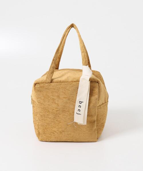 URBAN RESEARCH DOORS(アーバンリサーチドアーズ)の「『別注』beej×DOORS シェニールハンドバッグ(ハンドバッグ・レディース・カーキ/マスタード・ONE)」の8枚目の写真