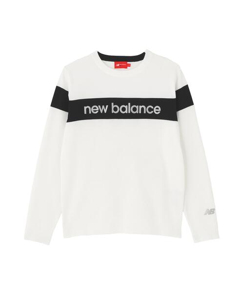 New Balance Golf（ニューバランスゴルフ）の「ラメロゴ クルーネック ニット プルオーバー (WOMENS)（ニット/セーター・レディース・ホワイト/ブラック/ベージュ系その他2・LARGE/MEDIUM/SMALL）」の21枚目の写真