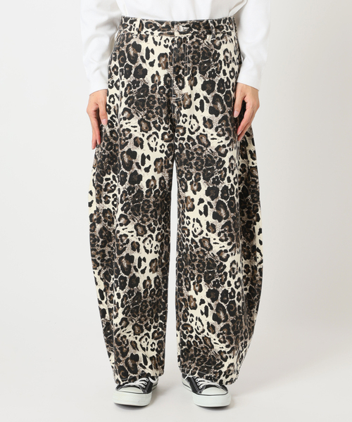 JOINT WORKS(ジョイントワークス)の「アニマルパターン カーブ PANTS / J ANIMAL PATTERN CURVE PT(デニムパンツ・レディース・オートミール/ブラック系その他・LARGE/MEDIUM)」の14枚目の写真