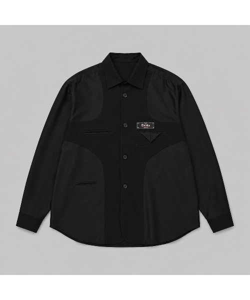 DAIRIKU(ダイリク)の「Stanly Tailored Lininig Silk Shirt(シャツ/ブラウス・メンズ・ブラック・MEDIUM)」の1枚目の写真