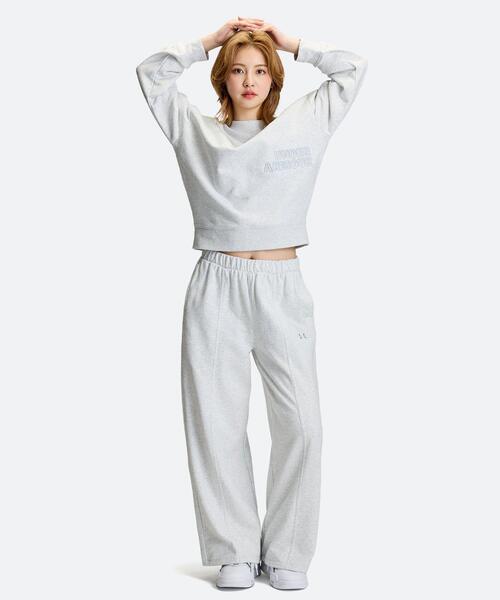 UNDER ARMOUR(アンダーアーマー)の「UAエッセンシャル テリー エンブロイダリー パンツ(ライフスタイル/レディース)(その他パンツ・レディース・グレー・L/XL/M)」の3枚目の写真