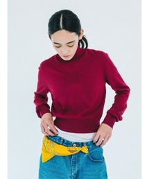 together knit top / トゥギャザーニットトップ