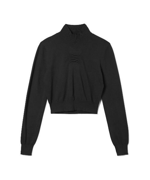 soduk（スドーク）の「together knit top / トゥギャザーニットトップ（ニット/セーター・レディース・ブルー/パープル/ブラック・ONE SIZE）」の4枚目の写真