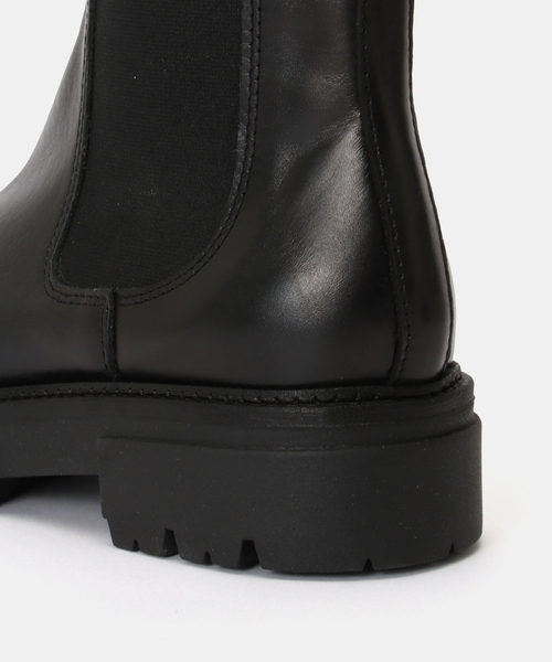 eness(エネス)の「ENESS/エネス COW LEATHER チェルシーブーツ(ブーツ・レディース・ブラック・22.5cm/23.5cm/24cm/24.5cm/23cm)」の5枚目の写真