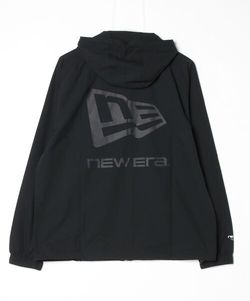 NEW ERA(ニューエラ)の「ニューエラ NEW ERA PA STRETCH WOVEN JKT BOX LOGO BLK(その他アウター・メンズ・ブラック・L/M/LL)」の2枚目の写真