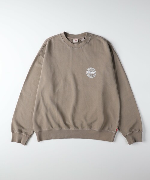 Levi's(リーバイス)の「Levi's サンセットクルーネックスウェット(Tシャツ/カットソー・メンズ・ライトベージュ・03/04/05)」の4枚目の写真