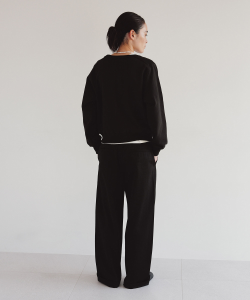 BLANKROOM HER(ブランクルームウーマン)の「マルロ パンツ_BLACK(その他パンツ・レディース・その他・0/1/2)」の2枚目の写真