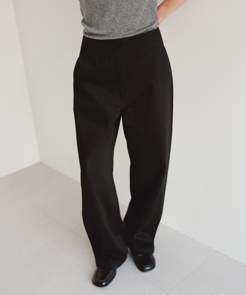 BLANKROOM HER(ブランクルームウーマン)の「マルロ パンツ_BLACK(その他パンツ・レディース・その他・0/1/2)」の5枚目の写真