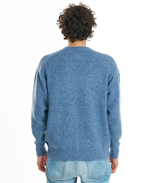 BILLABONG(ビラボン)の「BILLABONG メンズ CREW NECK セーター 【2026年秋冬モデル】/ビラボンロゴニット(ニット/セーター・メンズ・オートミール/パープル系その他/ブルー系その他・LARGE/MEDIUM)」の8枚目の写真