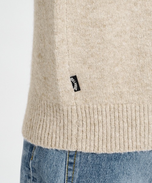 BILLABONG(ビラボン)の「BILLABONG メンズ CREW NECK セーター 【2026年秋冬モデル】/ビラボンロゴニット(ニット/セーター・メンズ・オートミール/パープル系その他/ブルー系その他・LARGE/MEDIUM)」の6枚目の写真