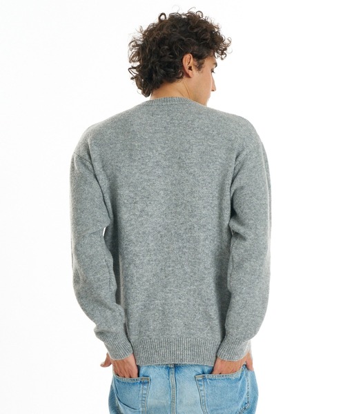 BILLABONG(ビラボン)の「BILLABONG メンズ CREW NECK セーター 【2026年秋冬モデル】/ビラボンロゴニット(ニット/セーター・メンズ・オートミール/パープル系その他/ブルー系その他・LARGE/MEDIUM)」の10枚目の写真