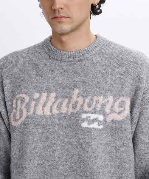 BILLABONG(ビラボン)の「BILLABONG メンズ CREW NECK セーター 【2026年秋冬モデル】/ビラボンロゴニット(ニット/セーター・メンズ・オートミール/パープル系その他/ブルー系その他・LARGE/MEDIUM)」の11枚目の写真