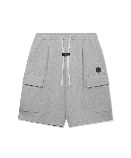 LIFE WORK(ライフワーク)の「エッセンシャルワッペンカーゴバミューダパンツ(その他パンツ・レディース・ライトグレー/チャコールグレー・MEDIUM/LARGE)」の1枚目の写真