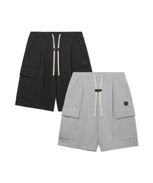 LIFE WORK(ライフワーク)の「エッセンシャルワッペンカーゴバミューダパンツ(その他パンツ・レディース・ライトグレー/チャコールグレー・MEDIUM/LARGE)」の6枚目の写真