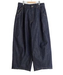 is-ness（イズネス）の「is-ness / イズネス：5-Pocket Balloon Pants (Enzyme Wash)：1006AWBALOON5PK01-2[NOA]（デニムパンツ）」
