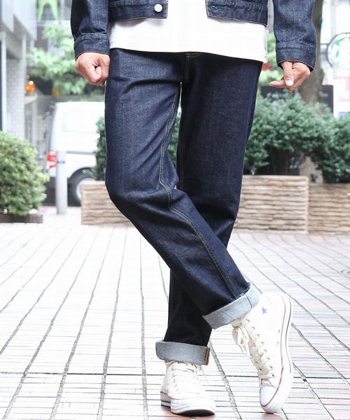 coen(コーエン)の「コーン・デニムスリム16FW(デニムパンツ・メンズ・ネイビー/ブラック・LARGE/X-LARGE/SMALL/MEDIUM)」の1枚目の写真