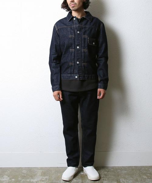 coen(コーエン)の「コーン・デニムスリム16FW(デニムパンツ・メンズ・ネイビー/ブラック・LARGE/X-LARGE/SMALL/MEDIUM)」の17枚目の写真
