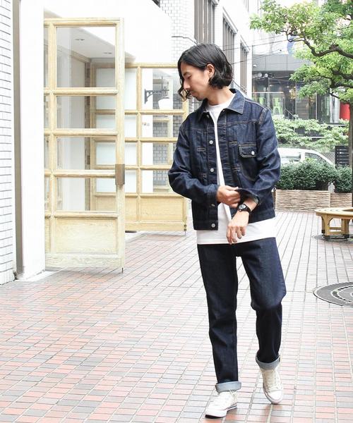 coen(コーエン)の「コーン・デニムスリム16FW(デニムパンツ・メンズ・ネイビー/ブラック・LARGE/X-LARGE/SMALL/MEDIUM)」の6枚目の写真