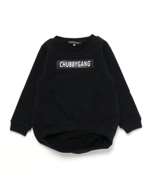 CHUBBYGANG | ロゴプリントデザイントレーナー(スウェット)