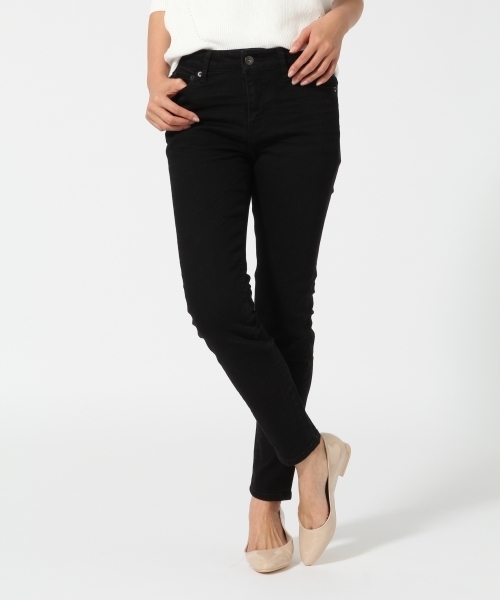 GLOBAL WORK（グローバルワーク）の「【本格デニム】DENIMスキニーパンツ/734214（デニムパンツ・レディース・ブルー/グレー/ブラック/ネイビー・MEDIUM/SMALL/LARGE/X-LARGE）」の2枚目の写真