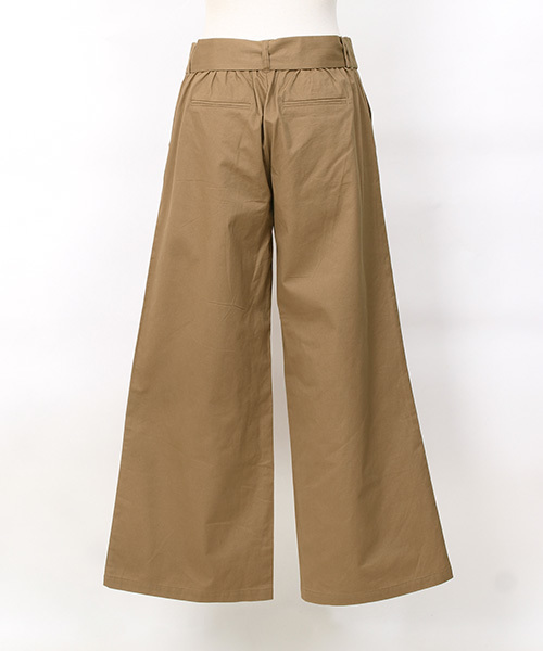 Pierrot（ピエロ）の「ベルト付き ワイドパンツ（その他パンツ・レディース・ベージュ/ブラック/カーキ・L/M）」の18枚目の写真