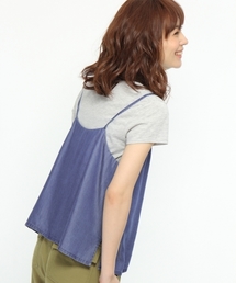 LAKOLE | テンセルデニムレイヤーキャミソール / LAKOLE(キャミソール)