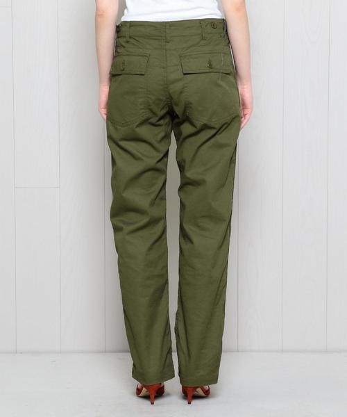 BEAUTY&YOUTH UNITED ARROWS（ビューティーアンドユースユナイテッドアローズ）の「＜FWK Engineered Garments＞FATIGUE 7OZ TWILL PANTS/ﾊﾟﾝﾂ.：（その他パンツ・レディース・オリーブ・1/2）」の11枚目の写真