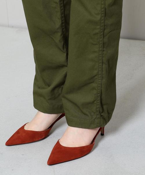 BEAUTY&YOUTH UNITED ARROWS（ビューティーアンドユースユナイテッドアローズ）の「＜FWK Engineered Garments＞FATIGUE 7OZ TWILL PANTS/ﾊﾟﾝﾂ.：（その他パンツ・レディース・オリーブ・1/2）」の7枚目の写真
