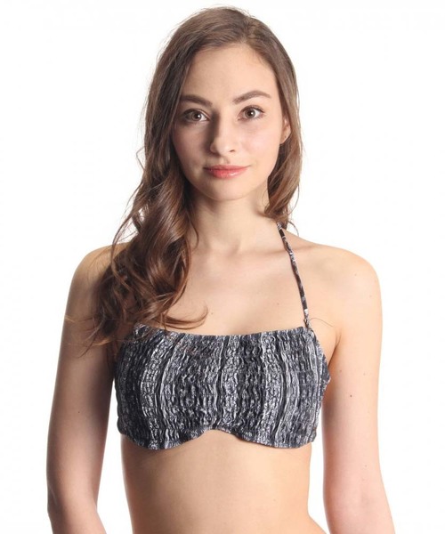 ROXY（ロキシー）の「TROPIC WAX BRA（水着・レディース・ブラック系その他/オレンジ系その他/ネイビー・X-LARGE/SMALL/LARGE/MEDIUM）」の2枚目の写真