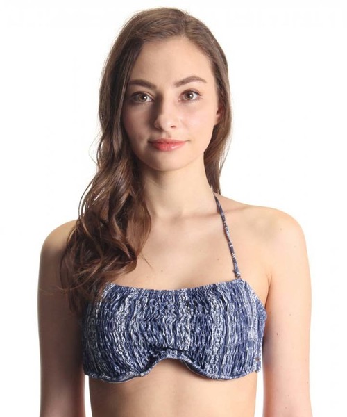 ROXY（ロキシー）の「TROPIC WAX BRA（水着・レディース・ブラック系その他/オレンジ系その他/ネイビー・X-LARGE/SMALL/LARGE/MEDIUM）」の3枚目の写真